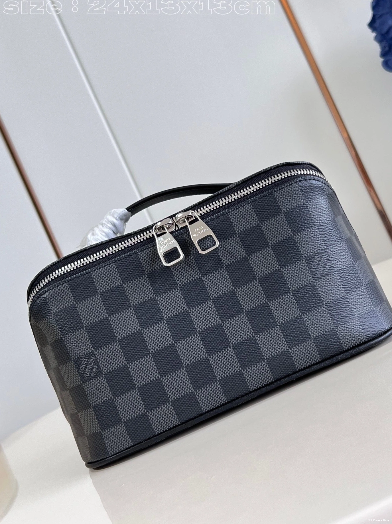 AAA Pruses Bags TOILETRY BAG-24*13*13CM LOUIS VUITTON 0808